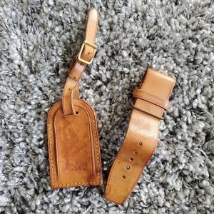 Louis Vuitton Luggage Tag & Strap Set